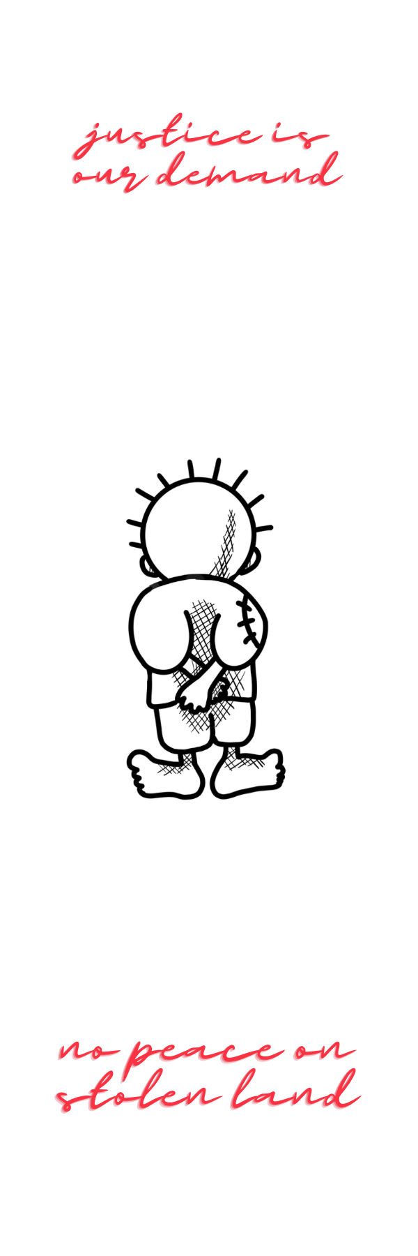 “Justice Is Our Demand” Bookmark