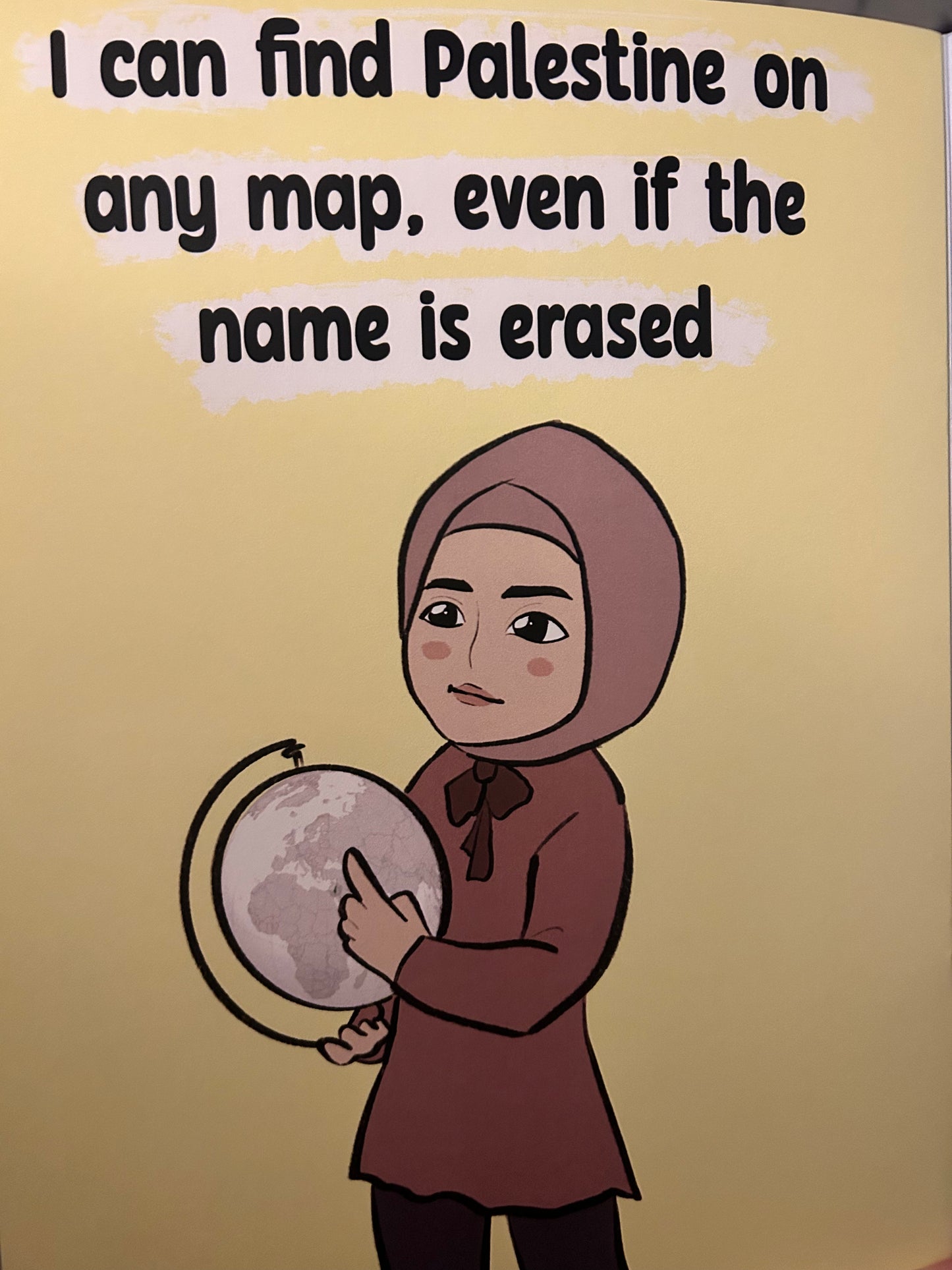 "I Am A Palestinian Superhero" Story Book