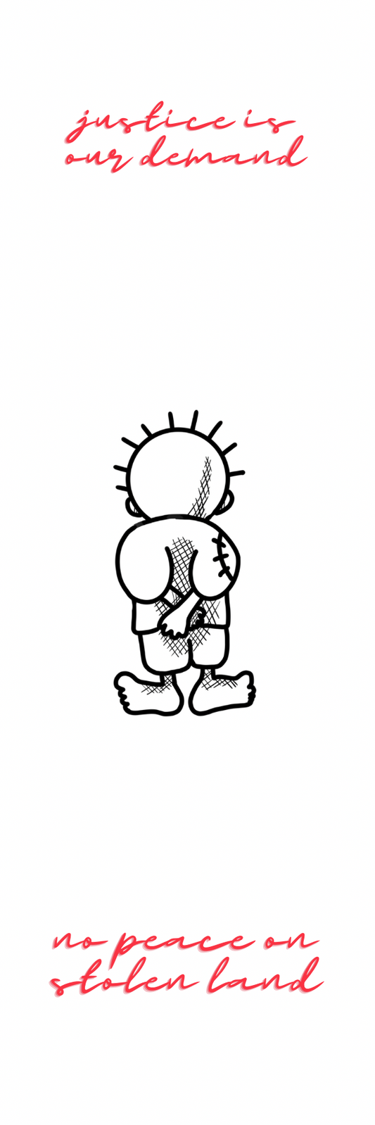 “Justice Is Our Demand” Bookmark