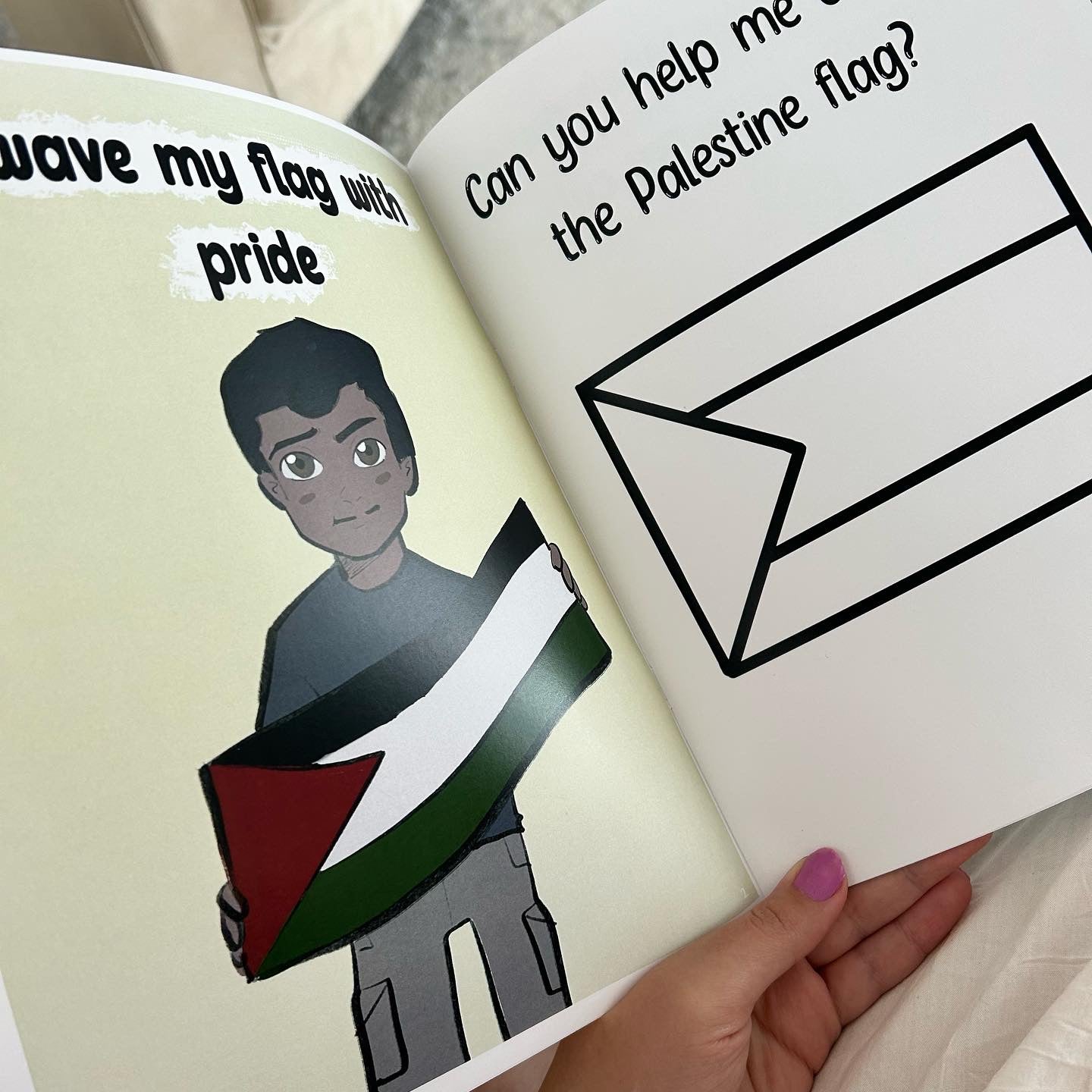 "I Am A Palestinian Superhero" Activity Book