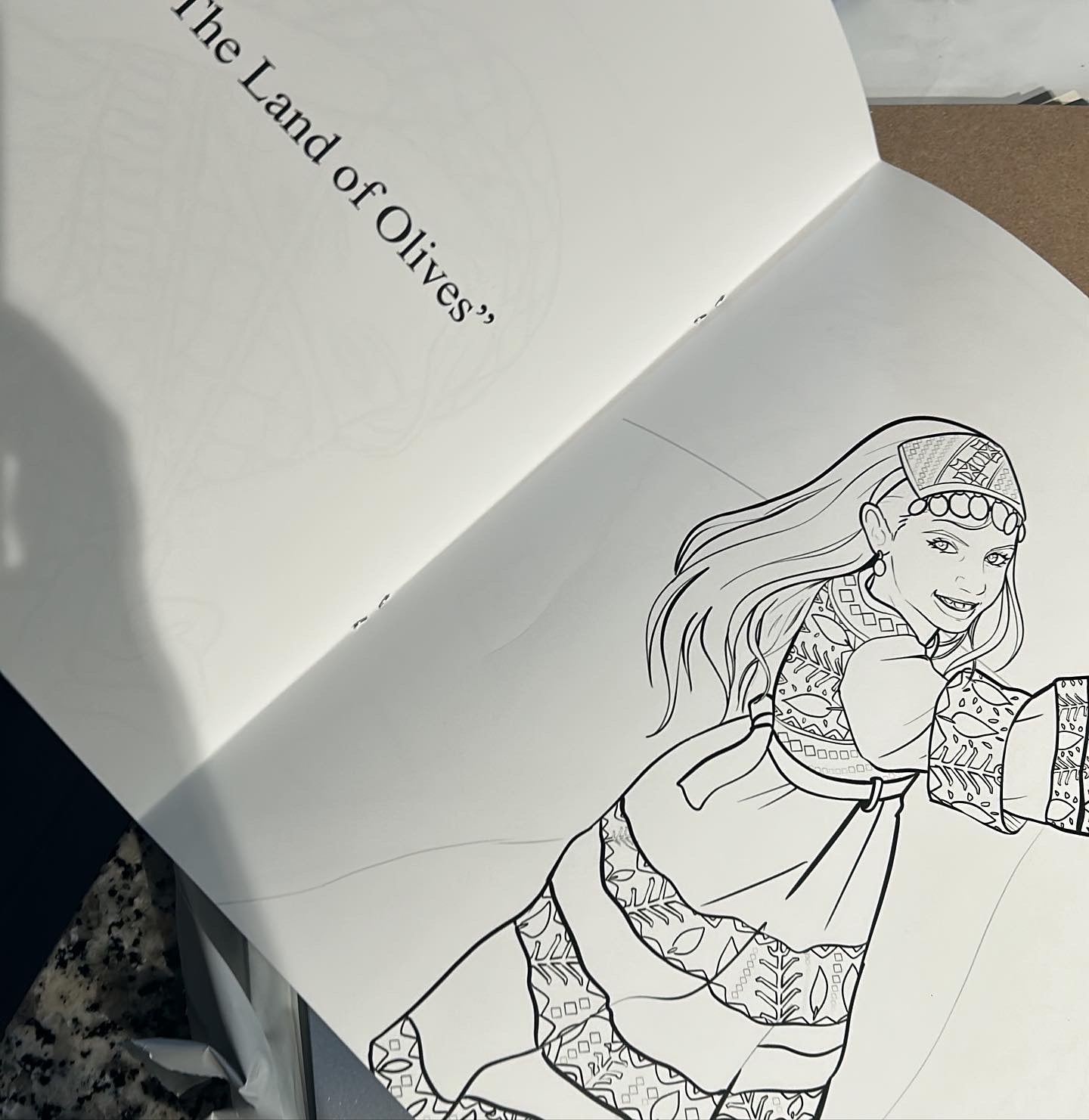 “Returning Home” Colouring Book