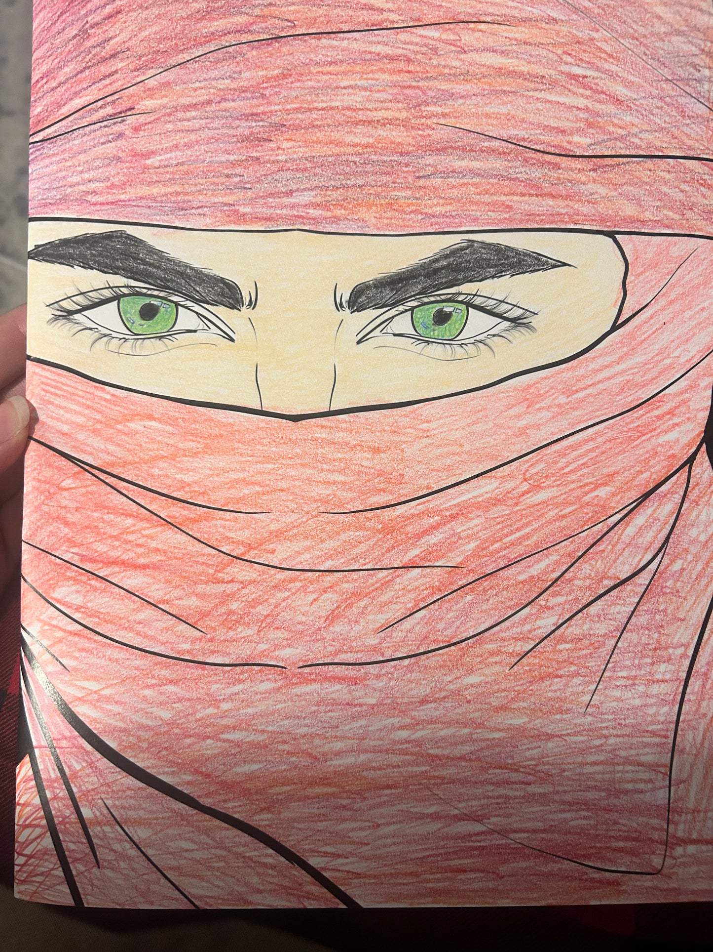 “Returning Home” Colouring Book